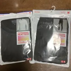 ユニクロ ヒートテック タイツ &クルーネックT Mサイズ 2点セット上下セット