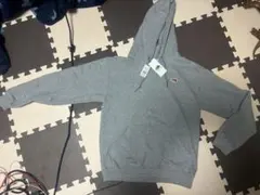 フルーツオブザルーム　裏起毛　パーカー　グレー