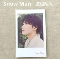 Snow Man 渡辺翔太 初回限定盤特典 オレンジkiss チェキ風カード⑭