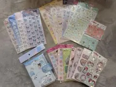 ①シール帳 シールバインダー もちもちぱんだ ＋②シール　2点セット