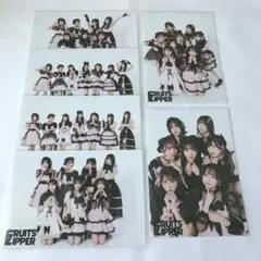 FRUITS ZIPPER　集合写真　生写真　バレンタイン衣装　コンプセット