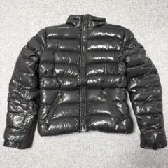 美品 HERNO ヘルノ 7DENIER ウルトラライト ダウン ブラック 短丈 