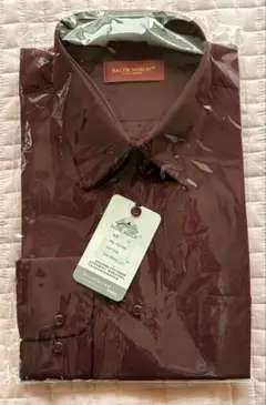 Ralph Lauren バーガンディ 長袖シャツ サイズ54