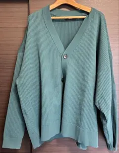 【専用】AZUL by MOUSSY グリーン カーディガン Fサイズ