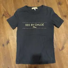 SEE BY CHLOE 半袖Tシャツ ブラックのサムネイル