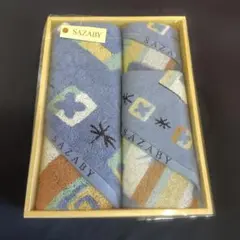 [SAZABY]　タオルセット　バスタオル　フェイスタオル　ウォッシュタオル