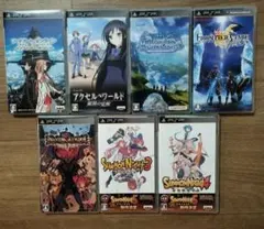 PSPソフトセット 多彩なゲームタイトル7本