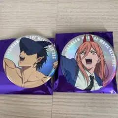 パワー ビーム オーロラ缶バッジ チェンソーマン ベースヤードトウキョー