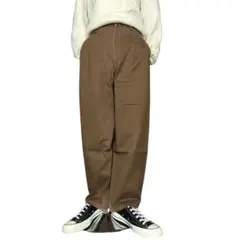 90s McGREGOR 2タックスラックス ワイドパンツ 茶 76のサムネイル