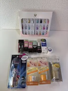 ネイルアート用品＆ジェルネイル まとめ売りセット