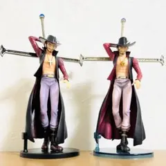 ONE PIECEフィギュアミホーク2体BANDAI
