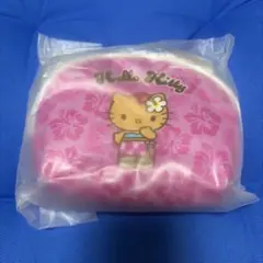 サンリオ　トコナツバケーション　ポーチ　日焼けキティ