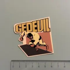 グッドイナフ スケシンデザインGEDEVILステッカーのサムネイル