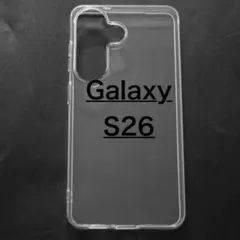 Galaxy S26 専用 クリアソフトケース