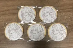 ツイステ　スケッチスタイル　笑顔　缶バッジ　レオナ