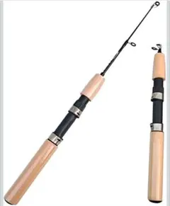 新品　穴釣り用ロッド75cm 短竿　ブラクリ竿　コンパクトロッド　収納時32cmのサムネイル