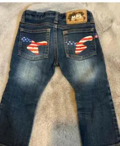 MPS アメリカ国旗デザイン デニムパンツ