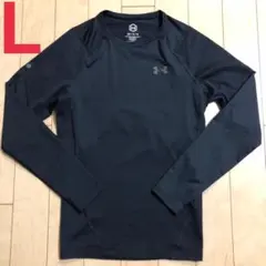 美品CELLIANTアンダーアーマーRUSH長袖コンプレッションウェアLメンズ黒