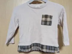 Sophitica チェック　ポケット 長袖　Tシャツ