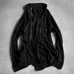 00s Archive ALGONQUINS ジップ変形ネックジャケット Y2K