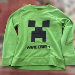 MINECRAFT トレーナー 140サイズ グリーン
