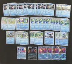 ポケモンカード 約50枚 ゲッコウガ ゲコガシラ ケロマツ 進化セット