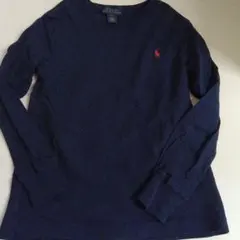 Polo ネイビー 長袖カットソー
