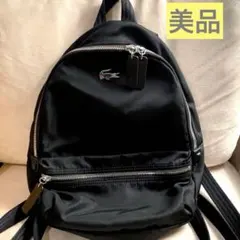 LACOSTE ブラックリュック レディースのサムネイル