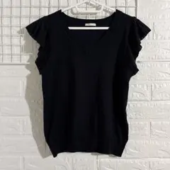 GU フリルスリーブニット Mサイズ