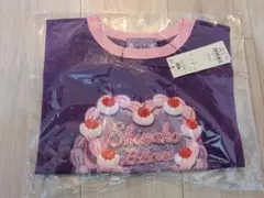 【新品】しなこちゃん×WEGO 475コラボリンガーTシャツ　パープル Sサイズ