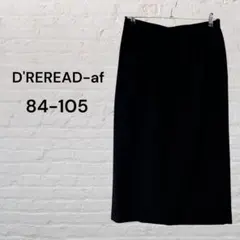 《D’REREAD-af》ブラックロングタイトスカート 84-105のサムネイル