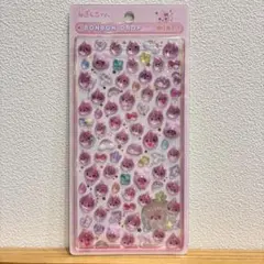 国内正規品　ボンボンドロップシール　しずくちゃん　ピンク　うるおいちゃん