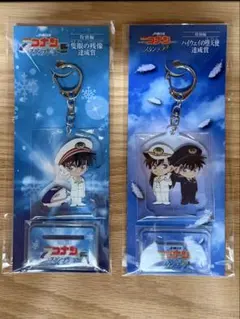 （新品）JR東日本 名探偵コナン スタンプラリー アクリルキーホルダー 2セット