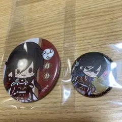 刀剣乱舞　缶バッジ　和泉守兼定　キャラクターグッズ 2個セット