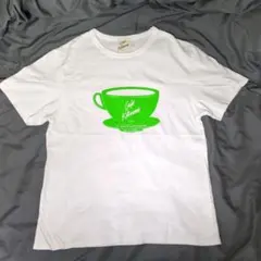 メゾンキツネ　カフェキツネ　Tシャツ ホワイト Mサイズのサムネイル