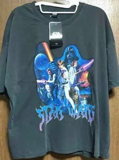 新品 STAR WARS スターウォーズ オーバーサイズ Tシャツ レディースLのサムネイル
