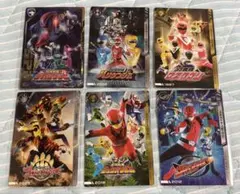 スーパー戦隊シリーズ　50周年記念カードコレクション　イタジャガ　6枚セット