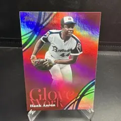 Hank Aaron Topps Glove Work GW-43