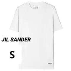 新品★ジルサンダー　JIL SANDER 　ホワイト　Tシャツ　コットン　S