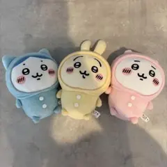 ちいかわ　ぽてたまぬいぐるみ　パジャマパーティ　3点セットのサムネイル