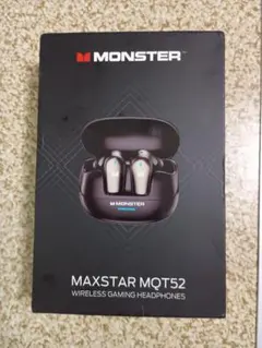Monster MAXSTAR MQT52 ワイヤレスイヤホン 本体のサムネイル