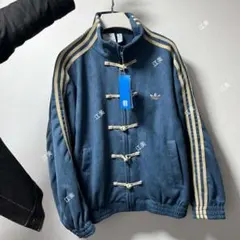 adidas アディダス 中国限定 トラックジャケットダー ネイビーS