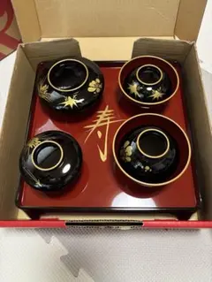 お食い初めセット　女の子　合成漆器