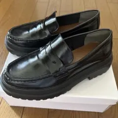 hacci様　gu 厚底　コイン　ローファー　ボリューム　ソール