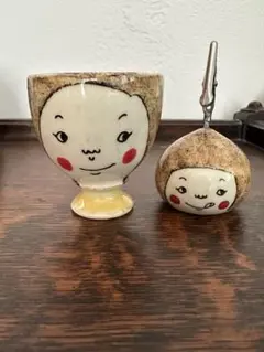 小堤晶子さん　ペア湯飲み 小堤晶子さん ペア湯飲み - メルカリ