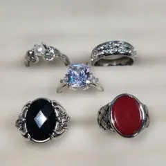 20〜25号 未使用リングセット 5点まとめ売り