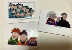 忍たま乱太郎　アニメシーンアクリルスタンド は組　伝蔵　学園長　乱きりしん