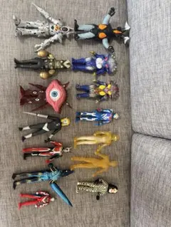 当時物】キン肉マン 特撮 アルティメットソリッド フィギュア 8体