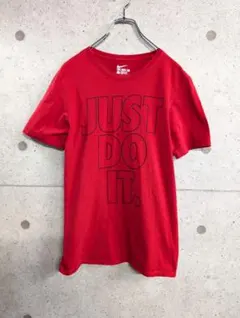 Nike JUST DO IT. Tシャツ Sサイズ 赤
