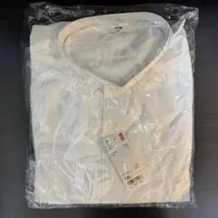 UNIQLO EFCブロードスタンドカラーシャツ XXL ホワイト 長袖